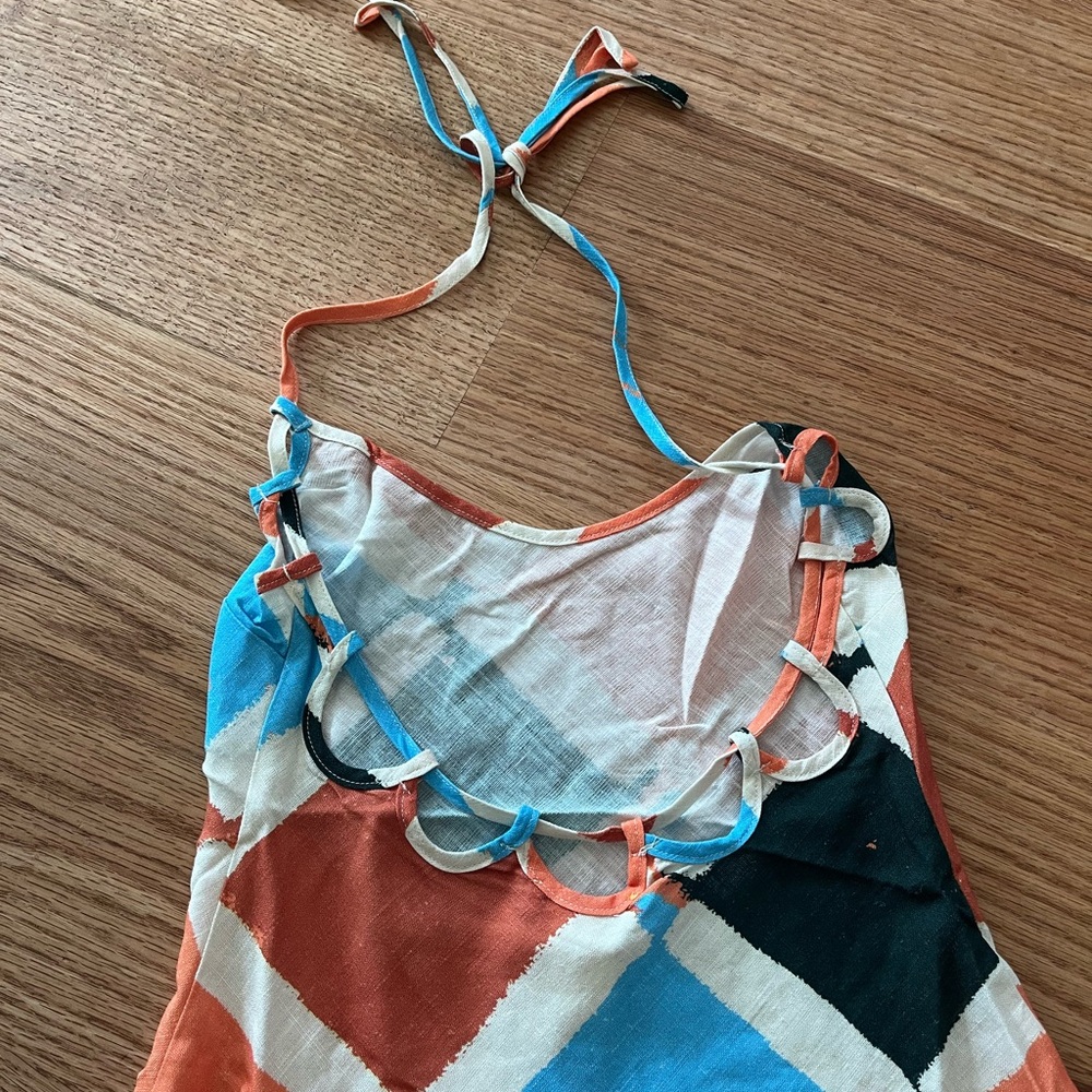 Verge girl linen dress - Picture 4 of 8